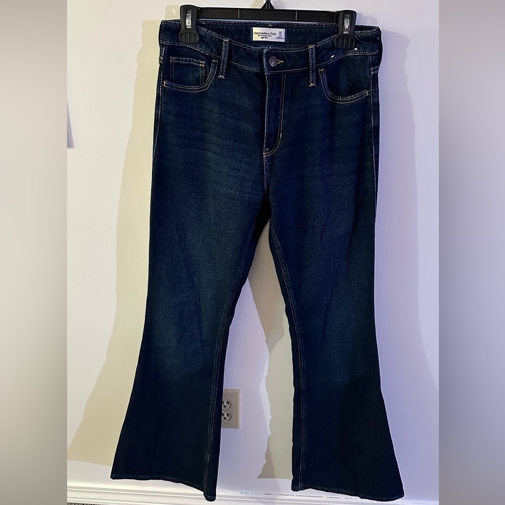 Abercrombie The Vintage Flare High Rise Jeans